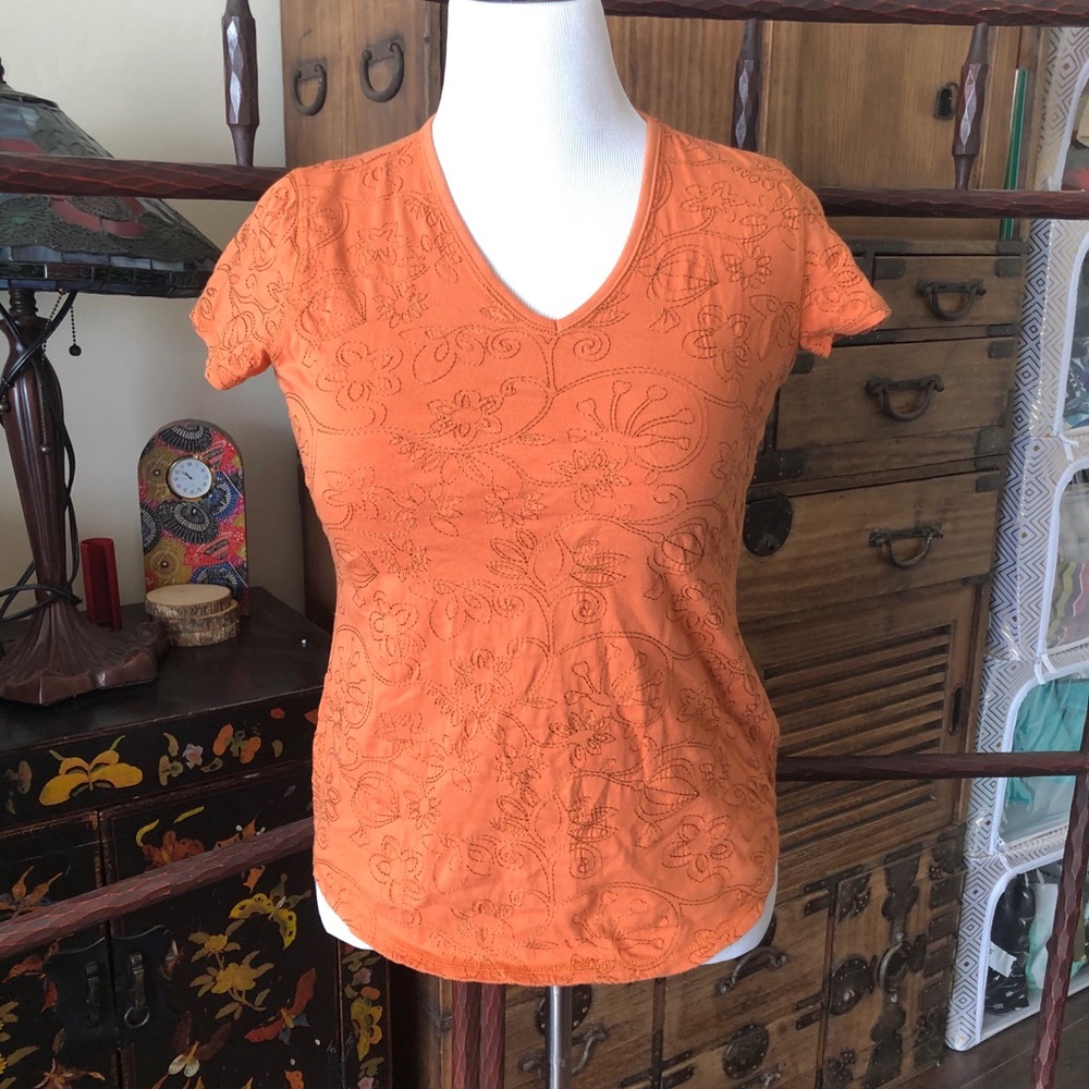 Vintage Embroidered Boho T-Shirt